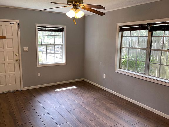 Living room and front door