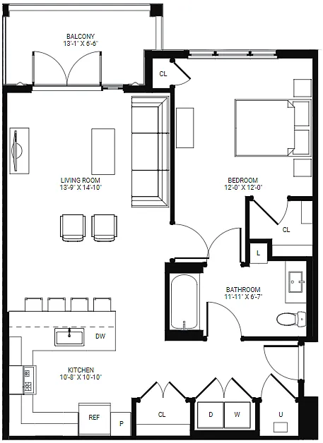 Floor plan A1
