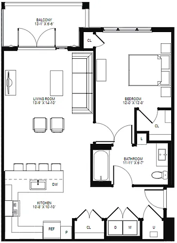 Floor plan A1