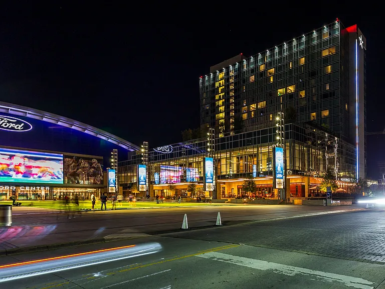 Exciting Nightlife and Entertainment Nearby at Ford Center Near Domain at The Gate