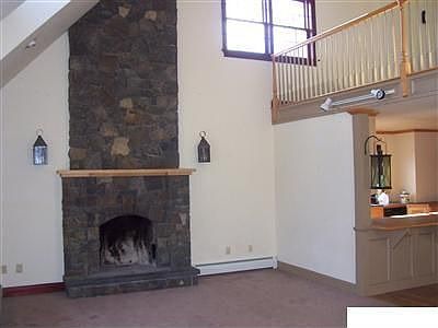 floor to ceiling fireplace