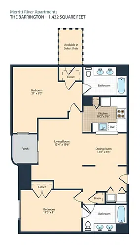 Floor plan The Barrington