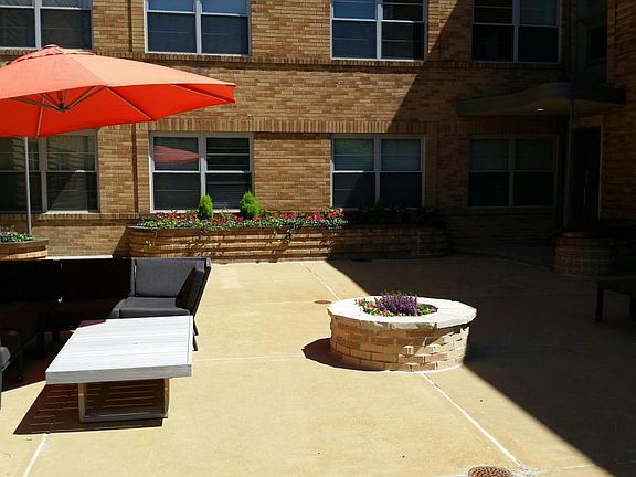 Gorgeous courtyard seating area