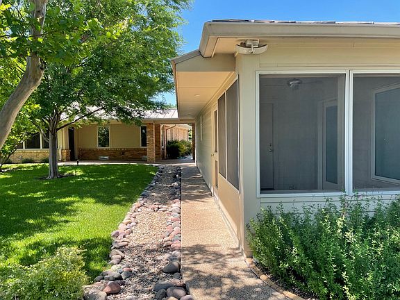Backyard and garage office screened porch