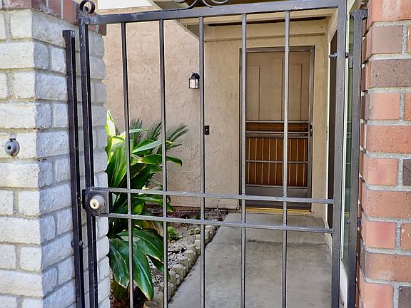 Gated front door