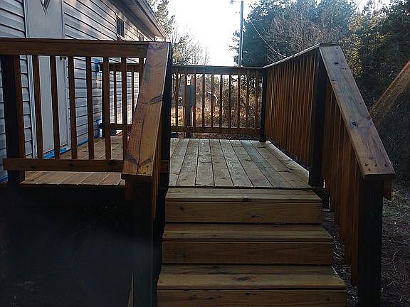 New back deck for grilling