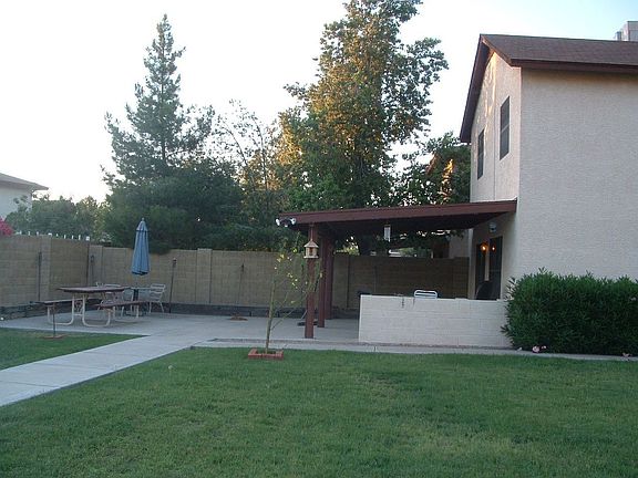 Covered patio