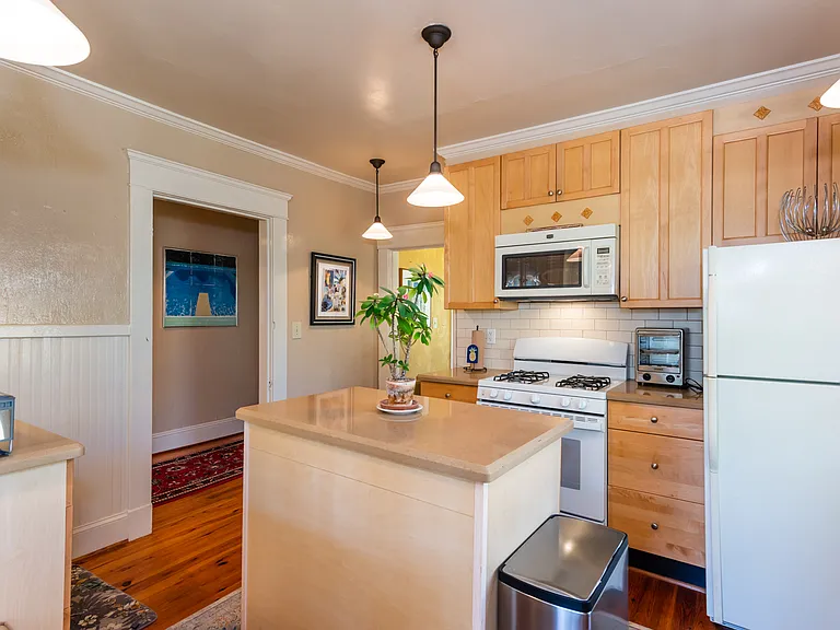 Kitchen
+Microwave
+Refrigerator
+New oven as of 2025
+Countertop dishwasher only