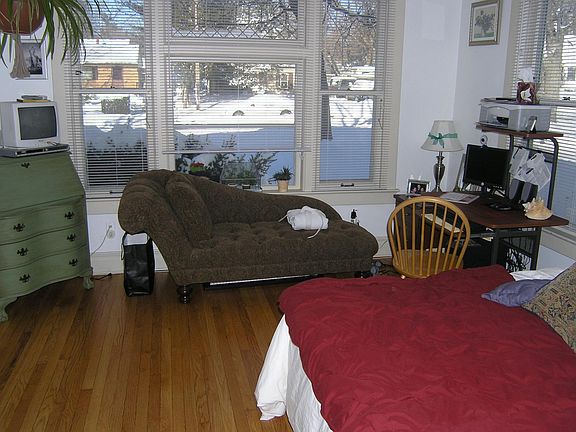Living space looking north out the front windows.