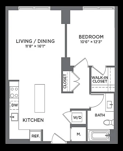 Floor plan A1A