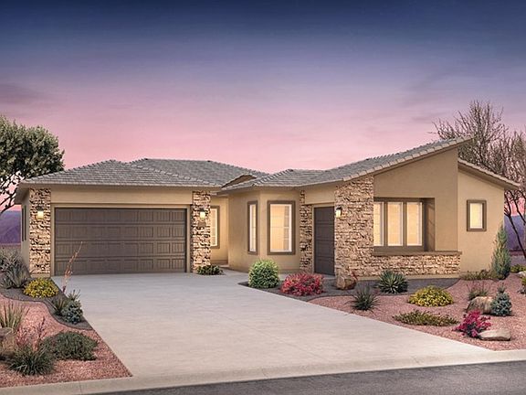 The Catalina elevation C has sleek modern slabs and lower pitched roof makes for a contemporary look