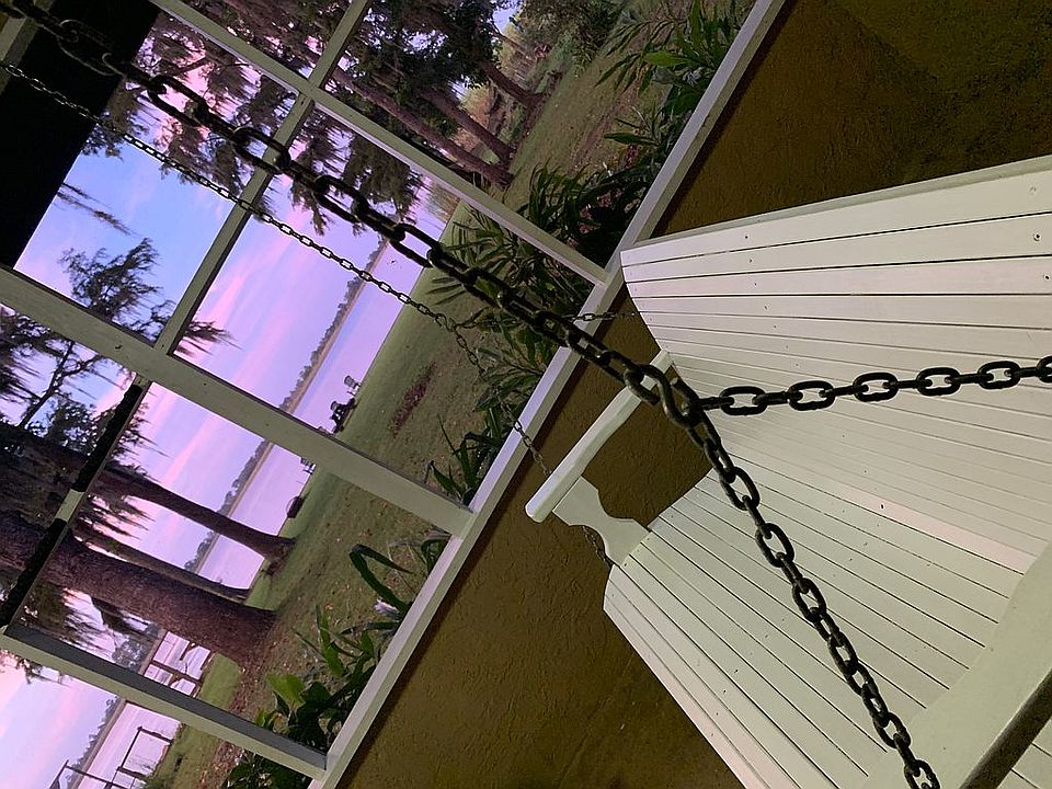 Back Porch with Swing