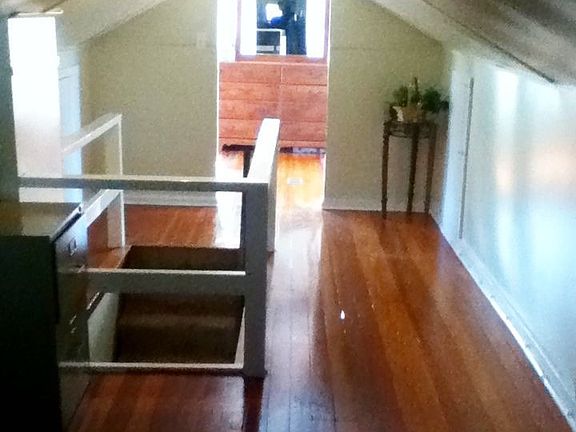 Upstairs loft area