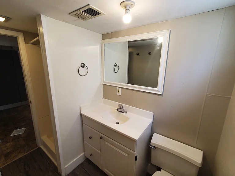 Bathroom.