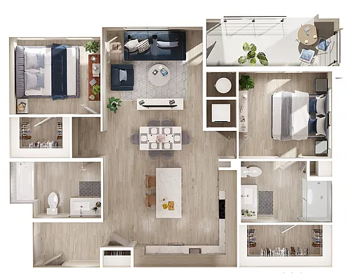 Floor plan B2