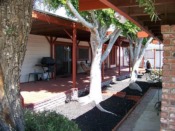 60' Planked, Covered Deck w/ Misting System