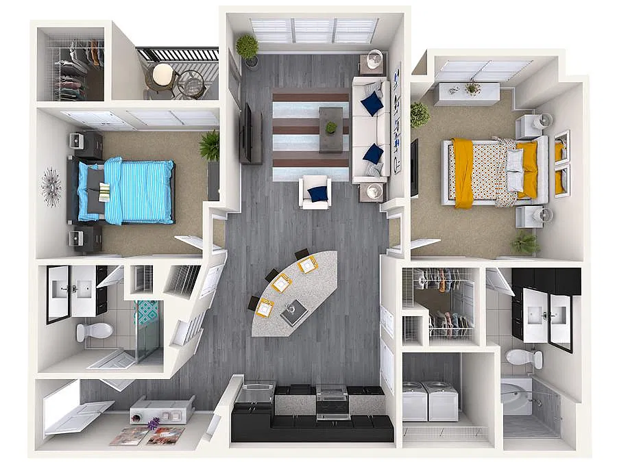 Floor plan B2