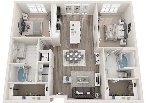 Floor plan The Bradley
