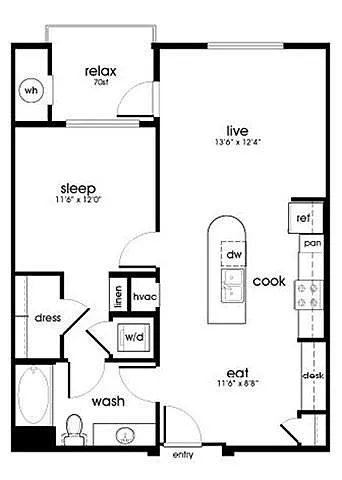 Floor plan A7