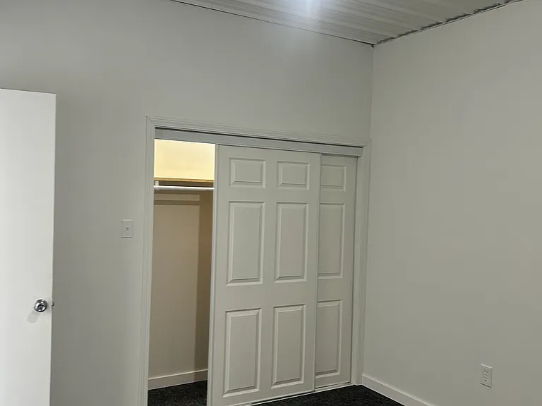 Bedroom, Newly remodeled with new carpet.