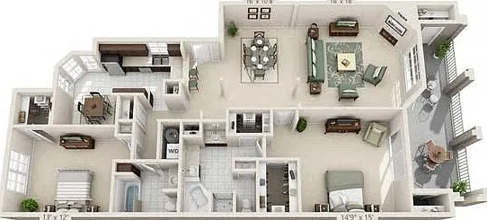 Meridian Luxury Apartment Homes — Photo 23