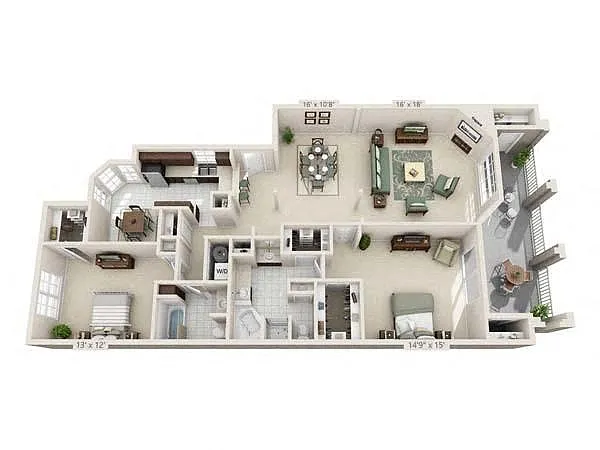 Floor plan B2
