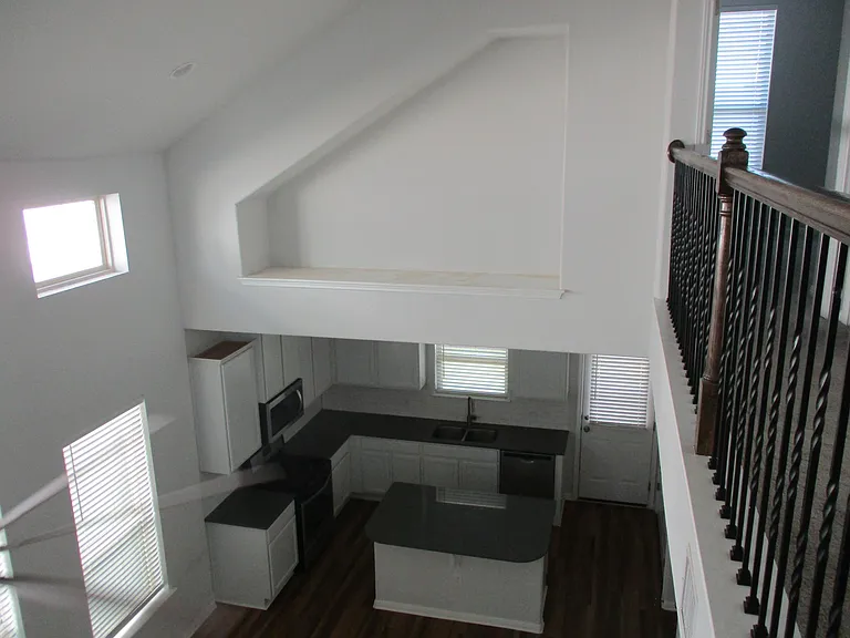 View from up stairs