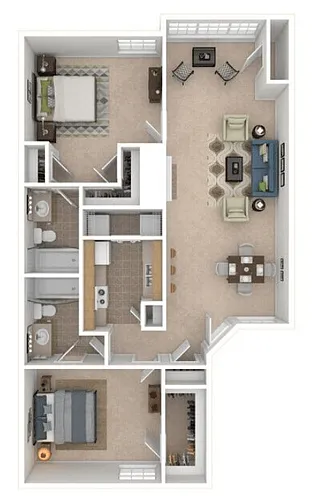Floor plan Falcon