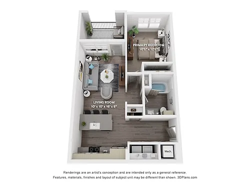 Floor plan The Bungalow Plus
