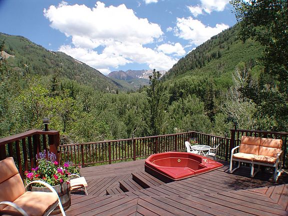 Tiered Deck and Hot Tub