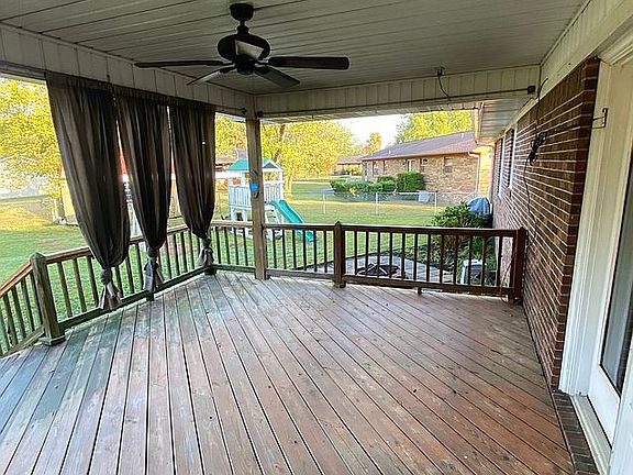 Covered back porch 