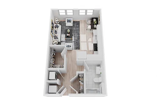 Floor plan 0X1