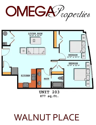 Floor plan 203