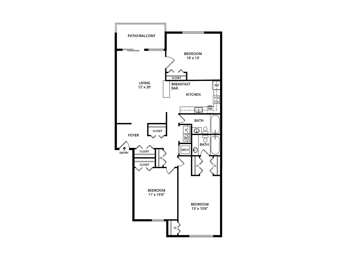 Floor plan C3