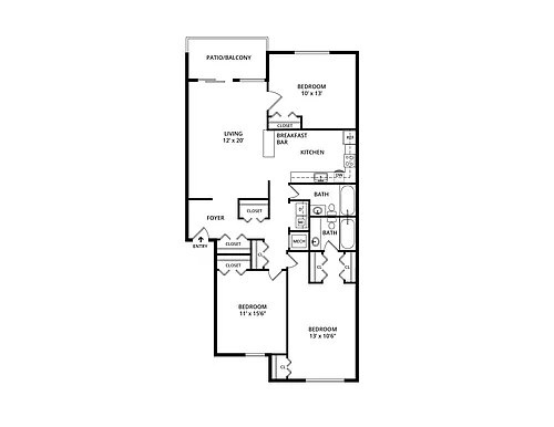 Floor plan C3