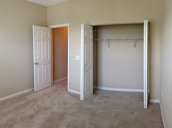 large closet in second bedroom