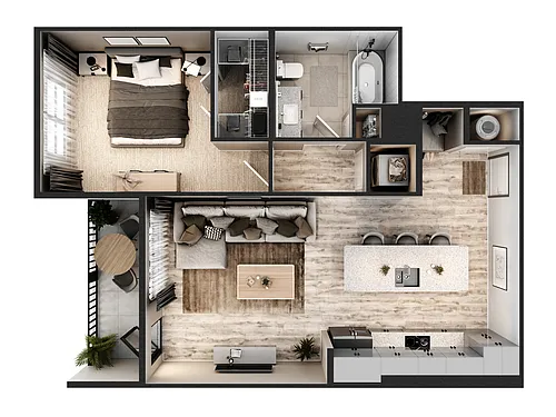 Floor plan A4