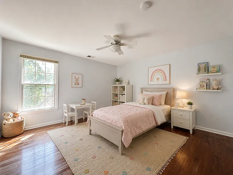 Virtually Staged 2nd Bedroom