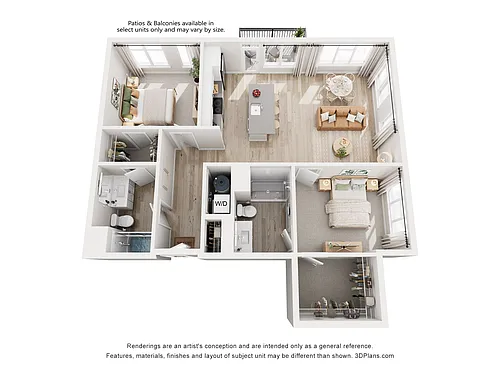 Floor plan The Scioto