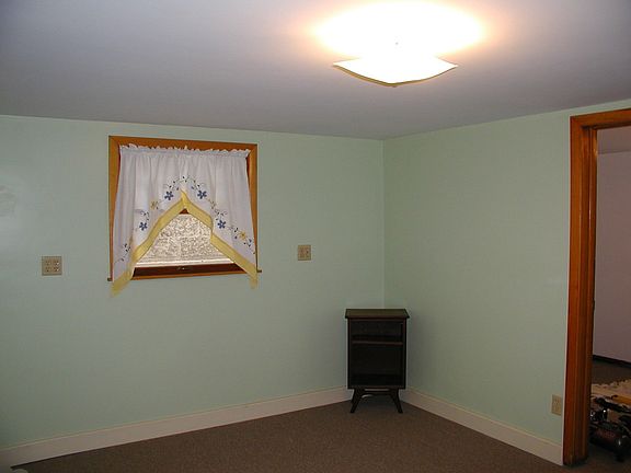 Partially finished basement