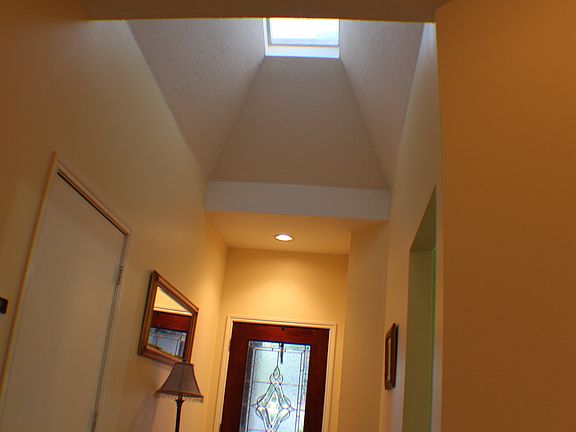 View of Skylight in Entry