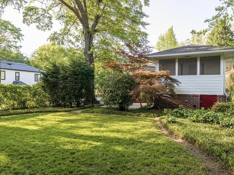 Spacious fenced in back yard