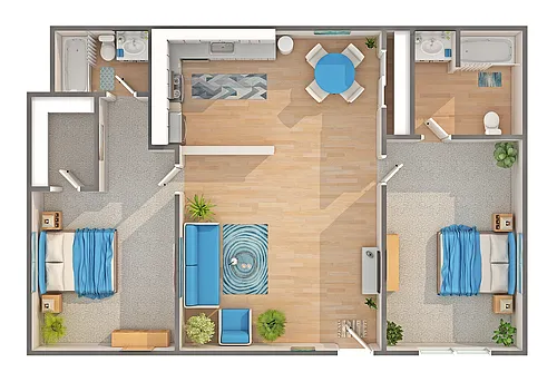 Floor plan B4