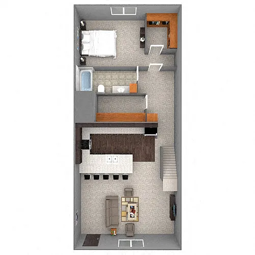 Floor plan Walker Villa