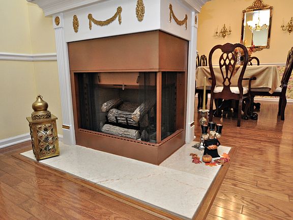 Fireplace in Great Room