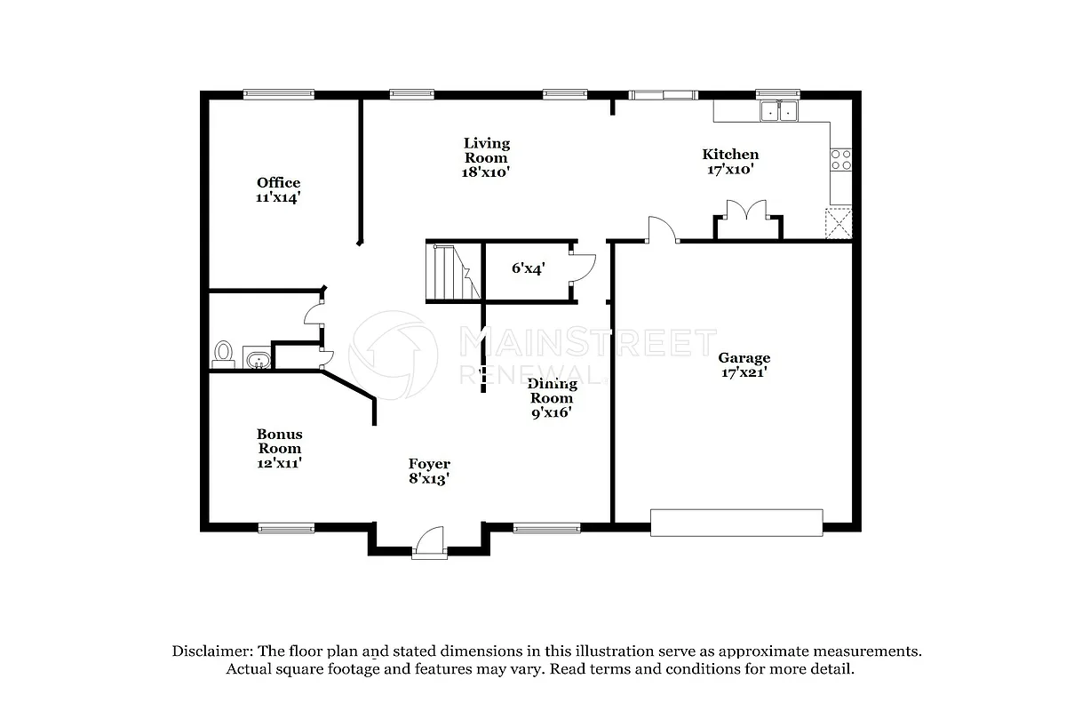 Floor Plan - 1344 Pondhaven Dr