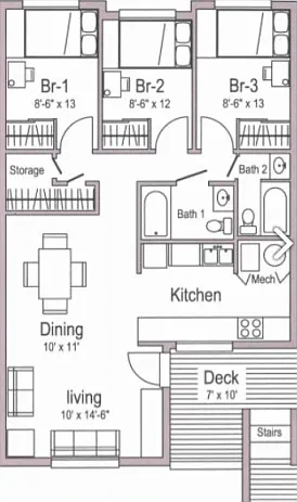 3BR/2Bath 3BR/2Bath