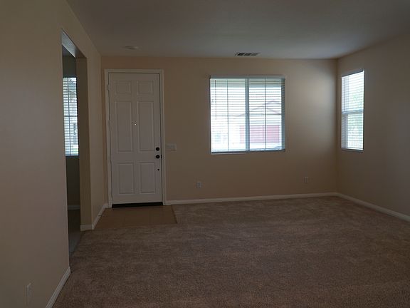 Front entry and living room