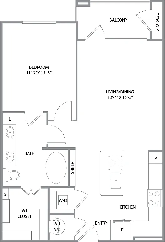 Floor plan Anderson