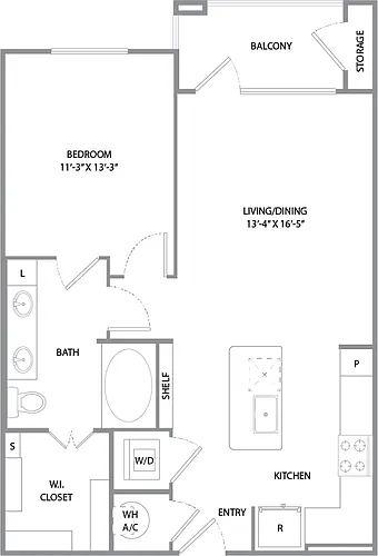Floor plan Anderson